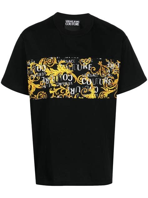 versace jeans couture logo t shirt|southampton versace jeans couture store.